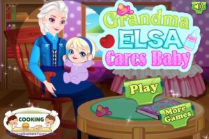 Grandma Elsa Cares Baby
