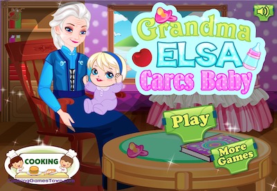 Grandma Elsa Cares Baby
