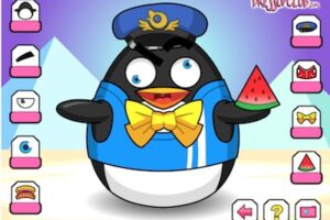 Crazy Penguin Dressup