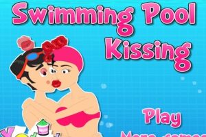 Swimming Pool Kissing
