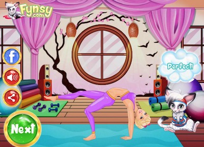 Yoga With Barbie