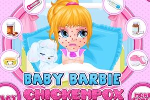 Baby Barbie Chickenpox Attack