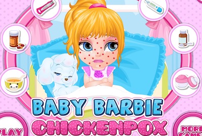 Baby Barbie Chickenpox Attack