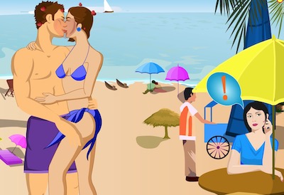 Beach Kiss Beach Kiss
