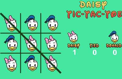 Daisy Tic Tac Toe
