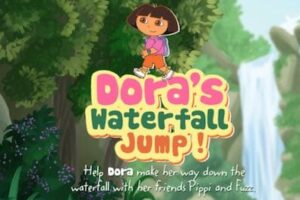 dora-waterfall-jump
