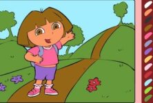 Coloring Dora The Explorer